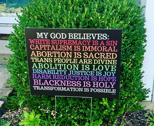 My God Believes :: Black